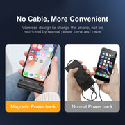 Wireless Magnetic Capsule Power Bank