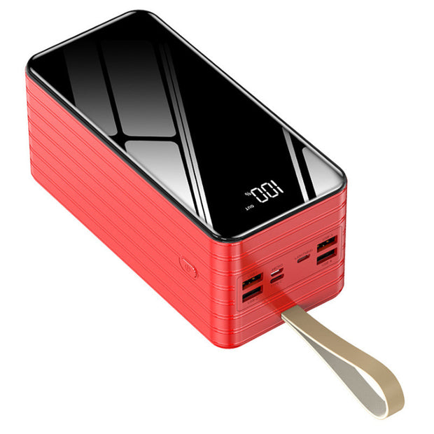 Outdoor Comes With A Four-wire Large-capacity 80,000 MAh Power Bank Mobile Power Bank