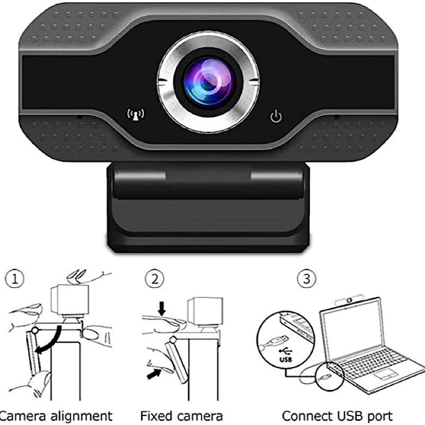 Real 1080P Web HD Camera With Built-in Microphone