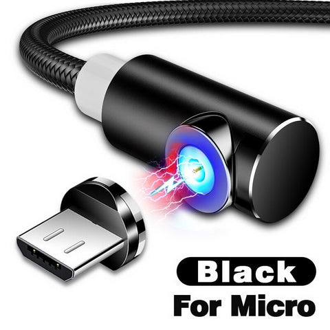 Magnetic Cable Micro USB Type C Charger