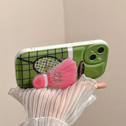 Personalized Creative Badminton Bracket Phone Case