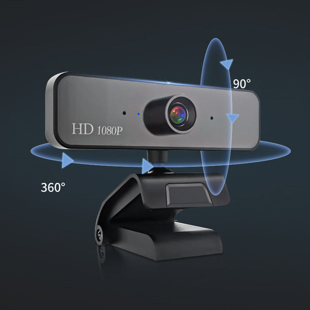 1080P HD Video Camera With Built-in Microphone With Microphone Night Vision Home