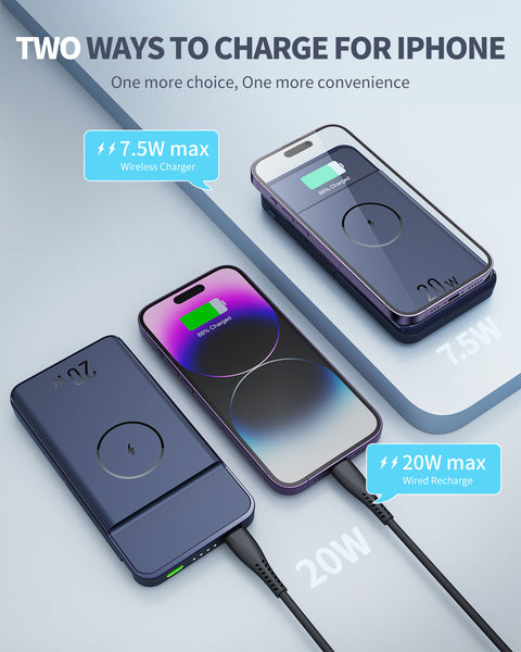 Magnetic Power Bank Wireless Charger