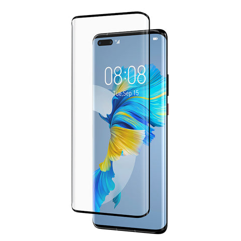 Full Screen Curved Full Adhesive Tempered Film For Mate40 Pro Single Pack Black