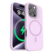 Liquid Silicone Lens Protection Strong Magnetic Suction Phone Case