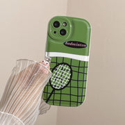 Personalized Creative Badminton Bracket Phone Case