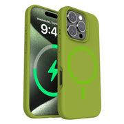 Liquid Silicone Lens Protection Strong Magnetic Suction Phone Case