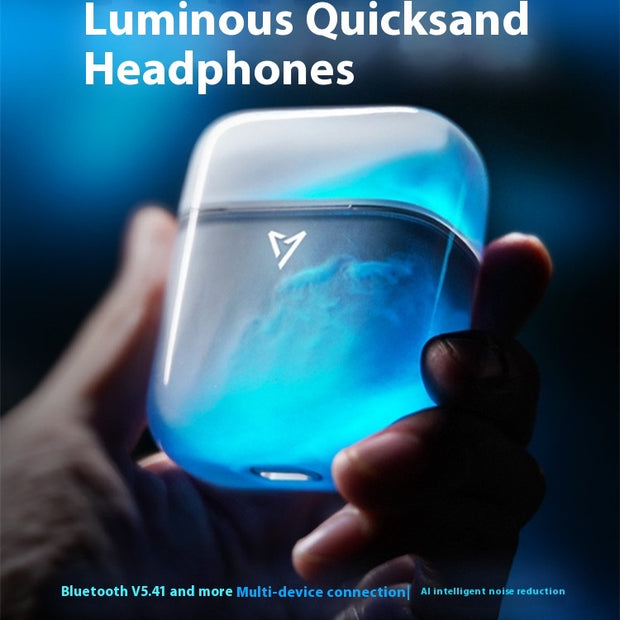 Luminous Quicksand Delay-free Active Noise Cancellation Sport Gaming Bluetooth Headset