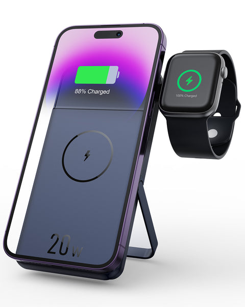 Magnetic Power Bank Wireless Charger